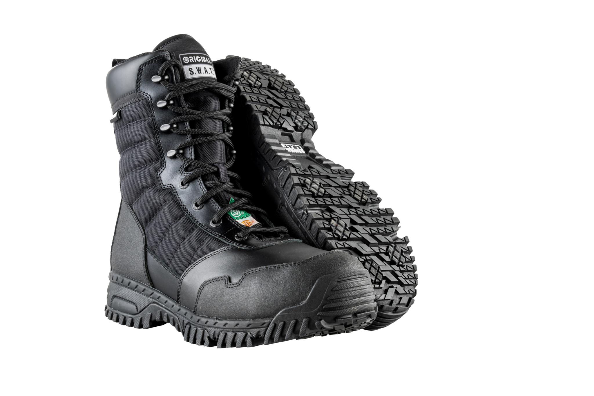 Original Swat Classic 9" Public Order 114031 Men's Black Tactical Boots – Leather