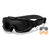 WILEY X SPEAR Goggle Grey/Clear/Rust/ Black Frame