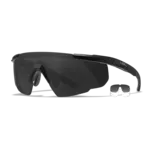 WILEY X SABER Advanced Clear/Grey Lenses Matte Black Frame