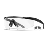 WILEY X SABER Advanced Clear/Grey Lenses Matte Black Frame