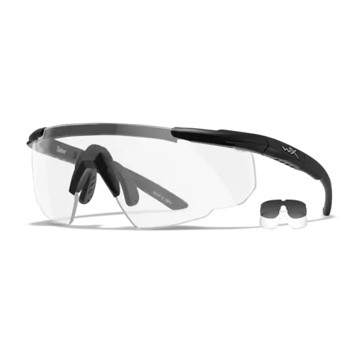 WILEY X SABER Advanced Clear/Grey Lenses Matte Black Frame