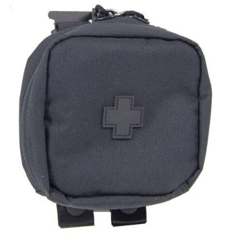 HI-TEC Interventions LOC-STICK Medical Pouch with black cross 4 x4