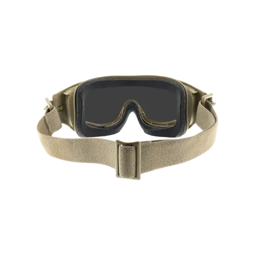 WILEY X SPEAR GOGGLE GREY/CLEAR/RUST/ TAN FRAME