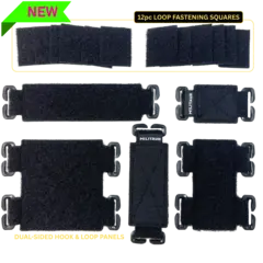 Militaur Hook and Loop Panel Set 5 Pack