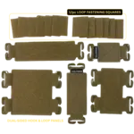 Militaur Hook and Loop Panel Set 5 Pack