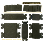 Militaur Hook and Loop Panel Set 5 Pack