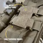 Militaur Hook and Loop Panel Set 5 Pack