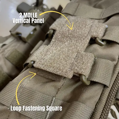 Militaur Hook and Loop Panel Set 5 Pack