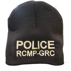 Joint Force Tactical RCMP - Toque Navy 8" White Lettering