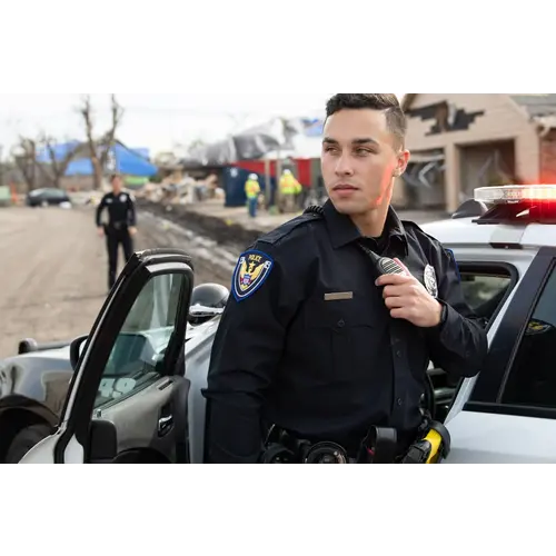 Flying Cross Men's Justice - 75% Polyester/25% Wool - Long Sleeve