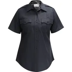 Flying Cross Women's Justice - 75% Polyester/25% Wool - Short Sleeve LAPD Navy