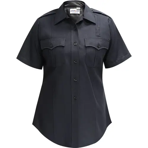 Flying Cross Women's Justice - 75% Polyester/25% Wool - Short Sleeve LAPD Navy