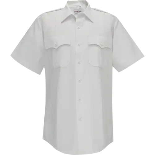Flying Cross Men's Duro Poplin - 65% Poly / 35% Cotton S/S Shirt