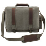 Rothco Vintage Canvas Pathfinder Laptop Bag With Leather Accents