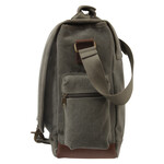 Rothco Vintage Canvas Pathfinder Laptop Bag With Leather Accents