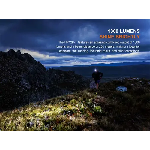 Fenix Headlamp Rechargeable (Trail Running) HP12R-T