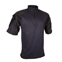 TRU-SPEC (+) TRU-SPEC Short sleeve 1/4 Zip Combat Shirt Black 3XL/R
