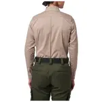 5.11 Tactical (+) Women's Stryke PDU Twill Class A Long Sleeve Shirt - Sheriff Tan