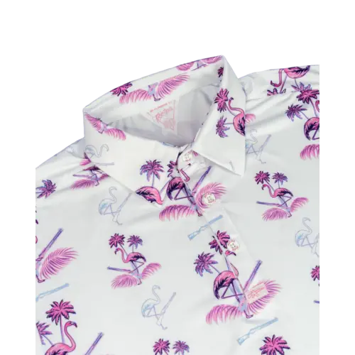 Retro Rifle Da Flamingo V3 Polo