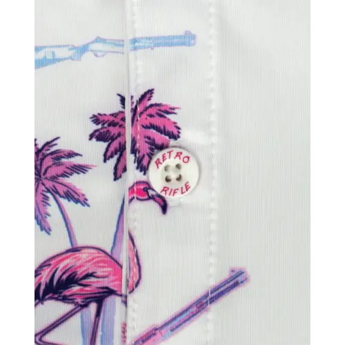Retro Rifle Da Flamingo V3 Polo