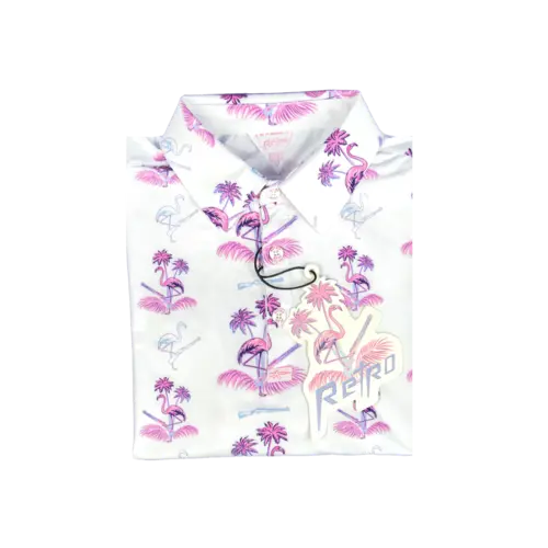 Retro Rifle Da Flamingo V3 Polo