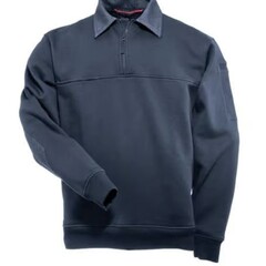 5.11 Tactical (+) Job Shirt W/ Denim Details Fire Navy Large