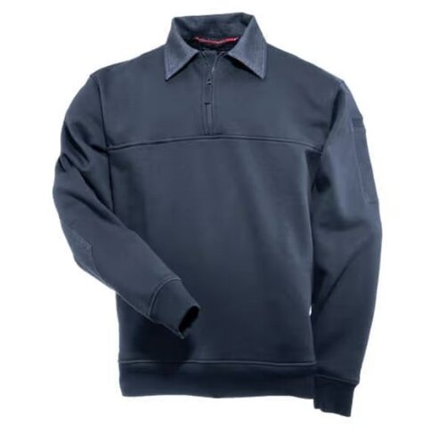 5.11 Tactical (+) Job Shirt W/ Denim Details Fire Navy Large
