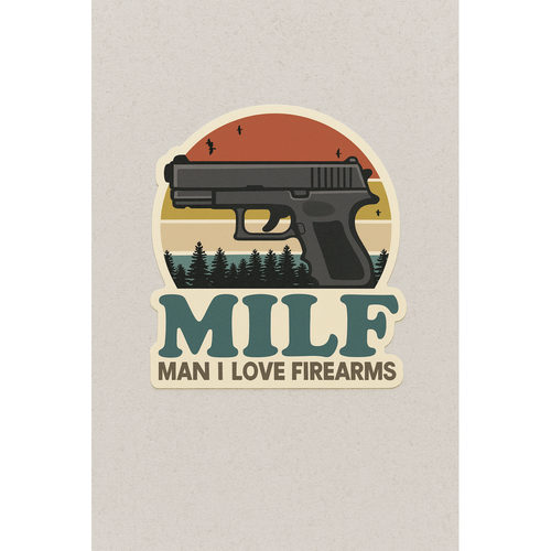 Joint Force Tactical Man I Love Firearms - 2x2