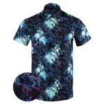 Retro Rifle Prehistoric Shirt - Blue