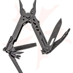 Gerber Center - Drive Multi - Tool W/M4 bit set, and Berry compliant Sheath Black/Black Sheath Box