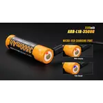 Fenix Battery Rechargeable  W/USB Port 18650 3500 Mah