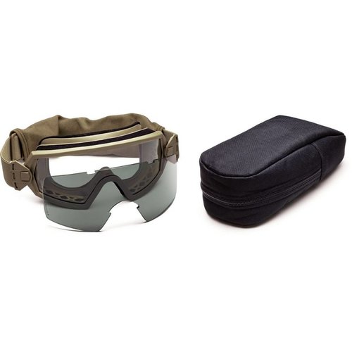 Smith Optics Outside The Wire Goggles Field Kit, Tan, w/ Clear, Gray