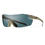 Smith Optics PivLock Echo Ballistic Eyewear, Tan Frame w/ Gray, Clear, Ignitor