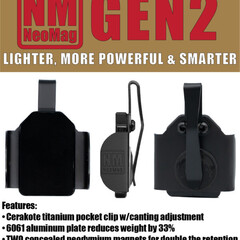 NeoMag Magnetic Pocket Magazine Carrier - Gen 2