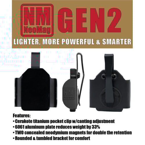 NeoMag Magnetic Pocket Magazine Carrier - Gen 2