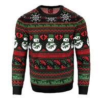 Retro Rifle Snowman Sweater (Limited)