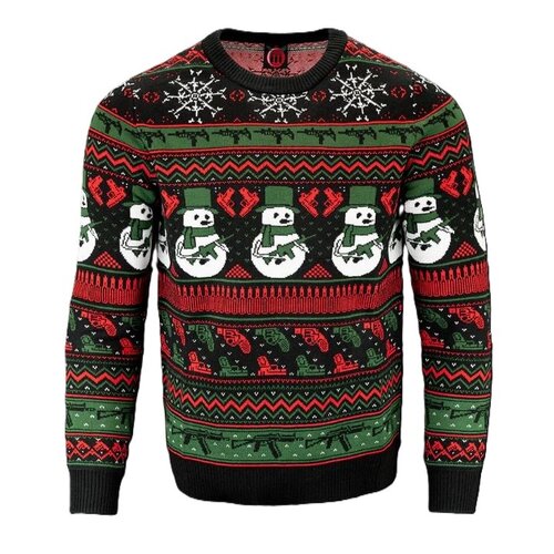 Retro Rifle Snowman Sweater (Limited)