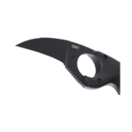 CRKT Bear Claw Fixed Blade Plain Edge Black/Black