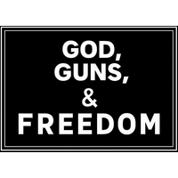 MericaLife GOD, GUNS, & FREEDOM Patch