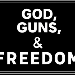 MericaLife GOD, GUNS, & FREEDOM Patch