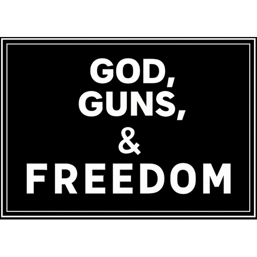 MericaLife GOD, GUNS, & FREEDOM Patch