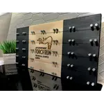 Beneath the Bark Police Crested Challenge Coin Display Case