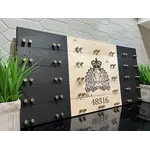 Beneath the Bark Police Crested Challenge Coin Display Case