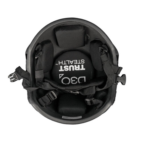 LORICA Equipment 401 Ballistic Helmet - IsoFit® Dial Ratchet System  High Cut Black