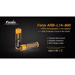 Fenix (+) Battery Rechargeable 14500 3.6V 800 mAh