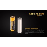 Fenix Battery Rechargeable 18650 3.6V 3400 Mah