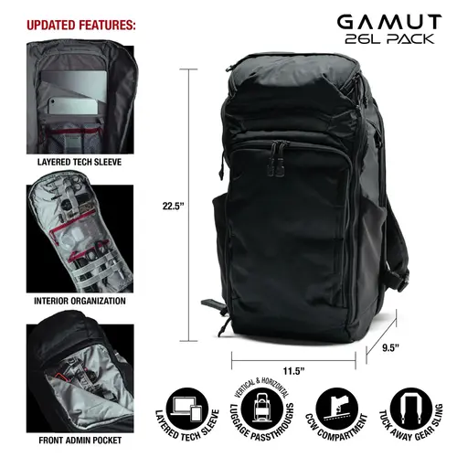 Flying Cross Gamut 26L Backpack
