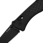 KIZER Cutlery AEGIS T Clutch Lock Rescue Hook & Glass Breaker Tanto Black