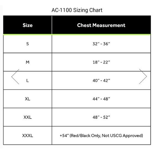 FirstWatch Safety Gear AC-1100  Flotation Coat