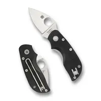 Spyderco Chicago Black G-10 PlainEdge